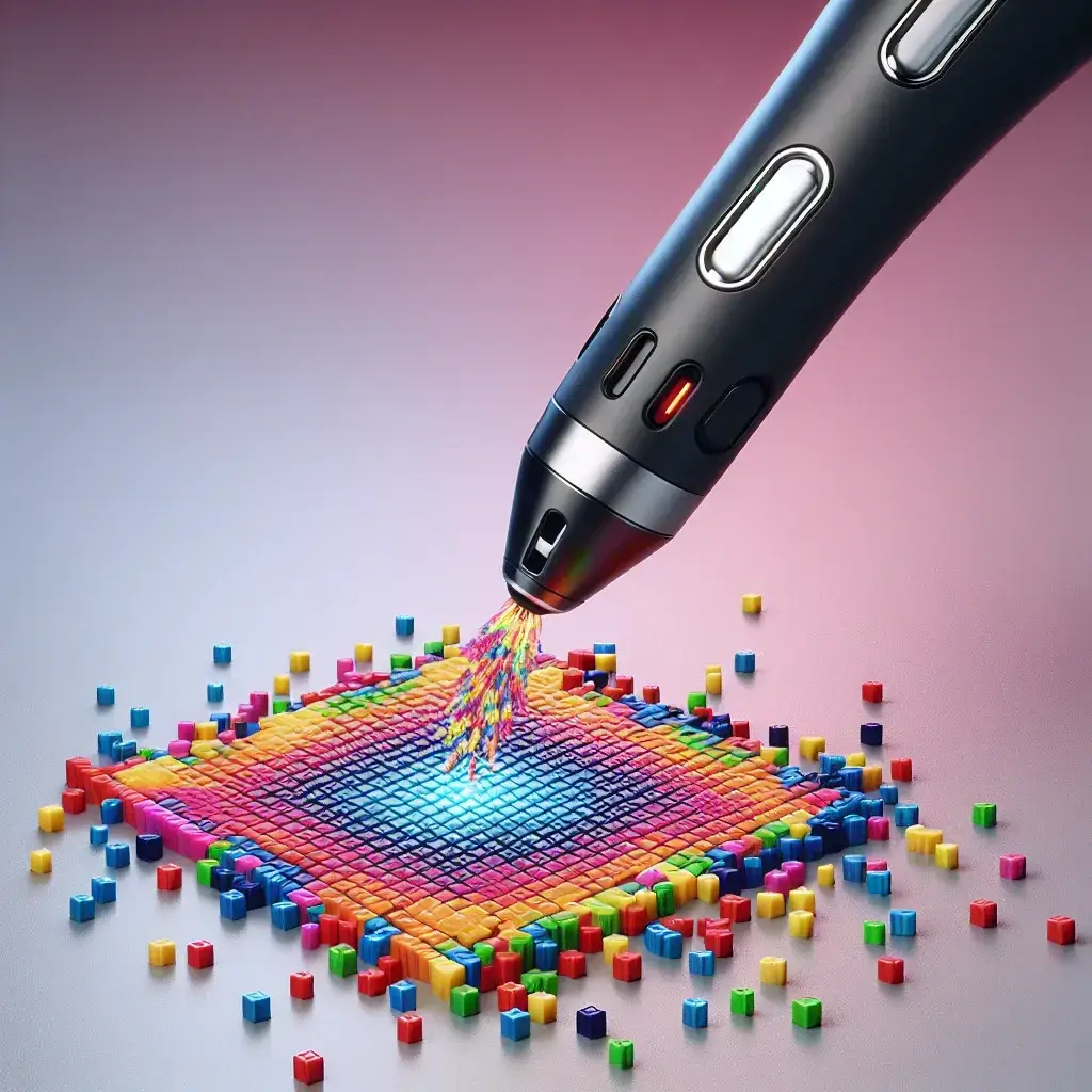 ¿Se puede usar un bolígrafo 3D para crear diseños de mosaicos?